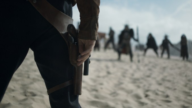 Alden Ehrenreich is Han Solo in SOLO: A STAR WARS STORY.